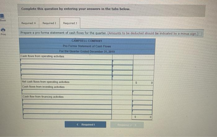 5 Required 3 > complete this question by entering your answers in