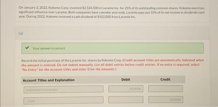  b. same list for classified under heading On January 2, 2022,