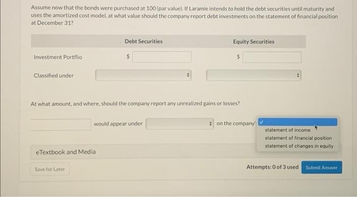 debit entries before credit entries. If no entry is required, select "No