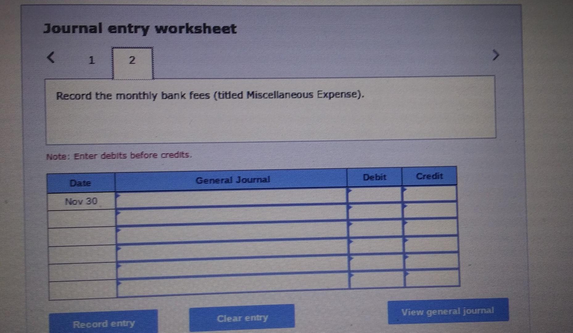 cash equal to the reconciled cash balance as of November 30. Specifically