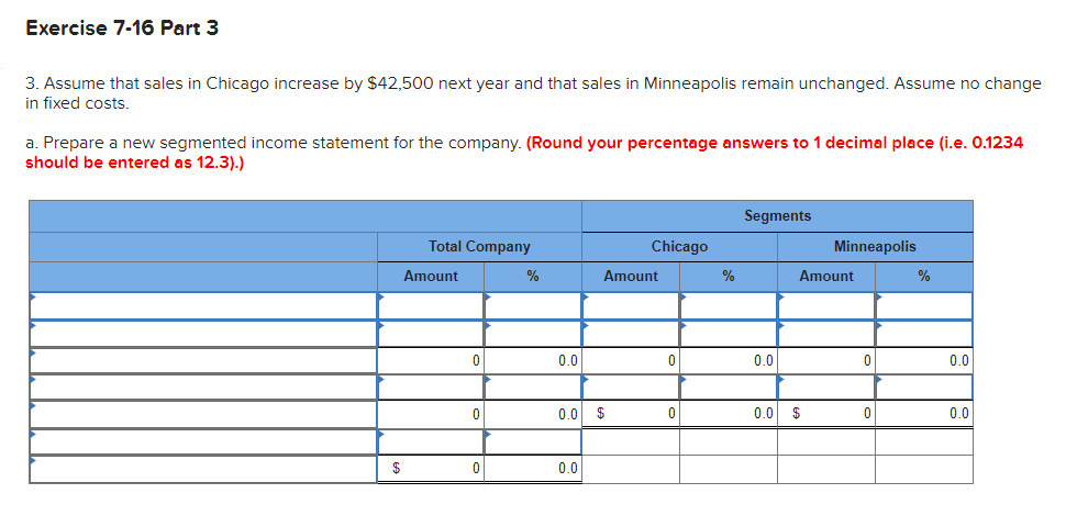 Analysis (LO7-4, LO7-5) (The following information applies to the questions displayed below.)