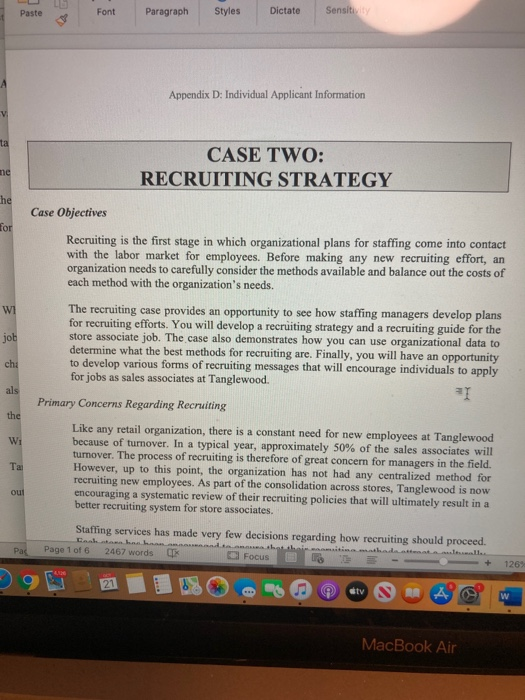  Paste Font Paragraph Styles Dictate Sensitivity Appendix D: Individual Applicant Information