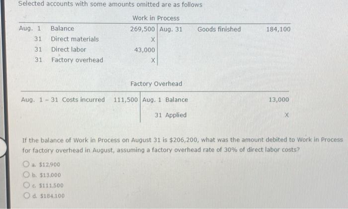 Actual overhead was $3,188,000. Closing over/underapplied overhead into Cost of Goods Sold