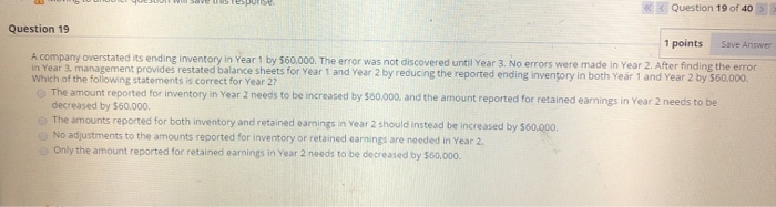 increase in quantities: Inflate beginning inventory amount to end of year prices