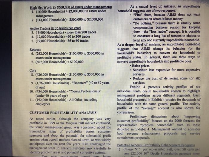 Round your calculations to the nearest dollar. b) What are two specific