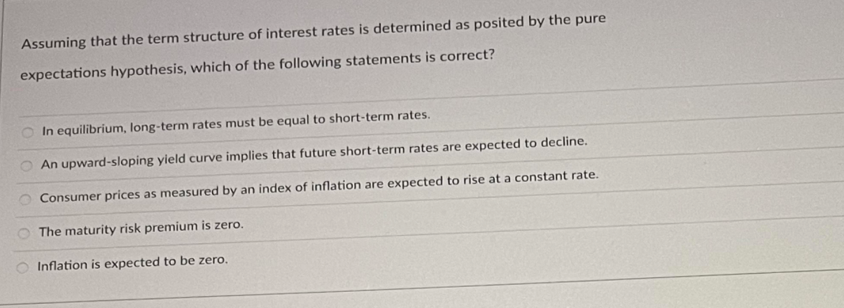 average inflation premium is 1.5 percent. And the maturity risk premium is