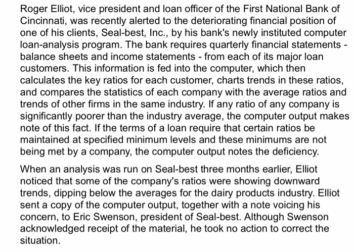  Question 4. Need to do BOTH the Industry and the Company.