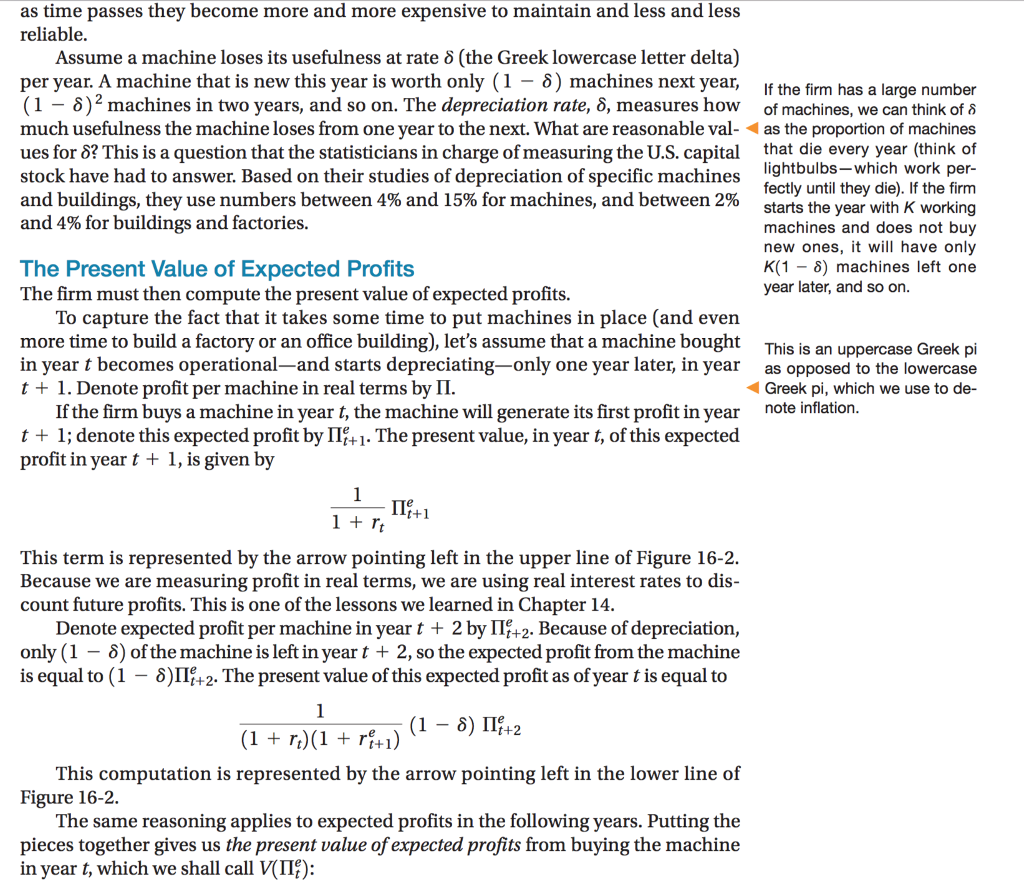 you How do firms make investment decisions? In our first pass at