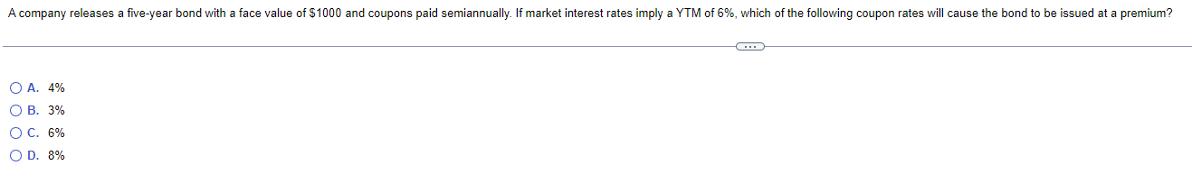  A. 4% B. 3% C. 6% D. 8%