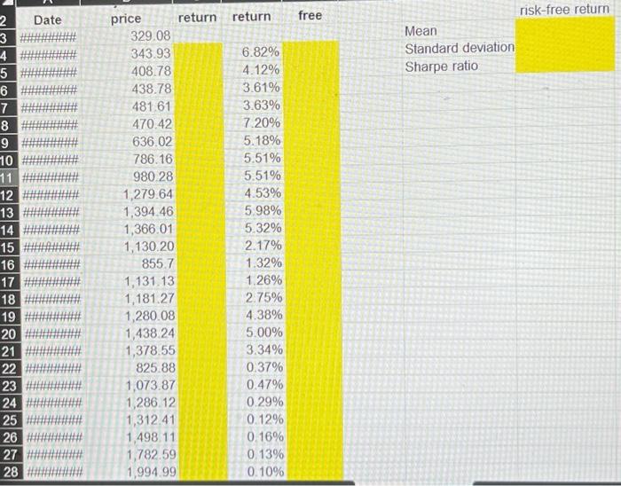 E & F & G & H \\ \hline 1 & \multicolumn{8}{|c|}{