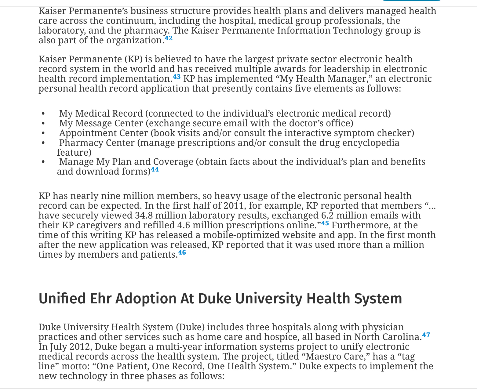  Chapter 24 discusses how the private sector has contributed to the