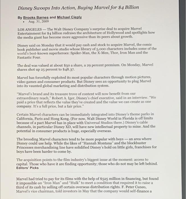  i need help please thank you Disney Swoops Into Action, Buying