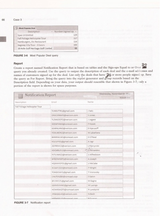 each table; and do Assignment 2A. In this step will make up