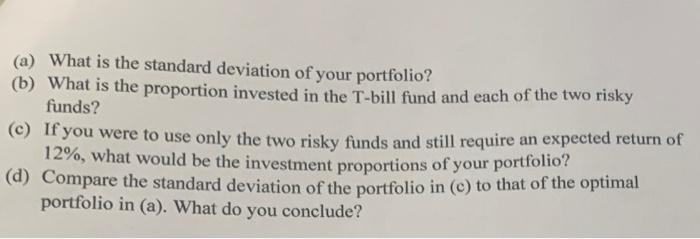 funds. The first is a stock fund, the second is a long-term