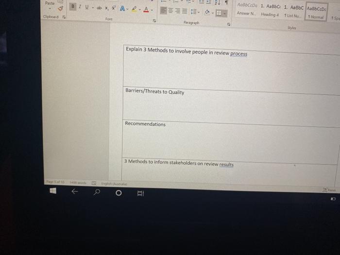 each stage of the project and has been costed by the finance