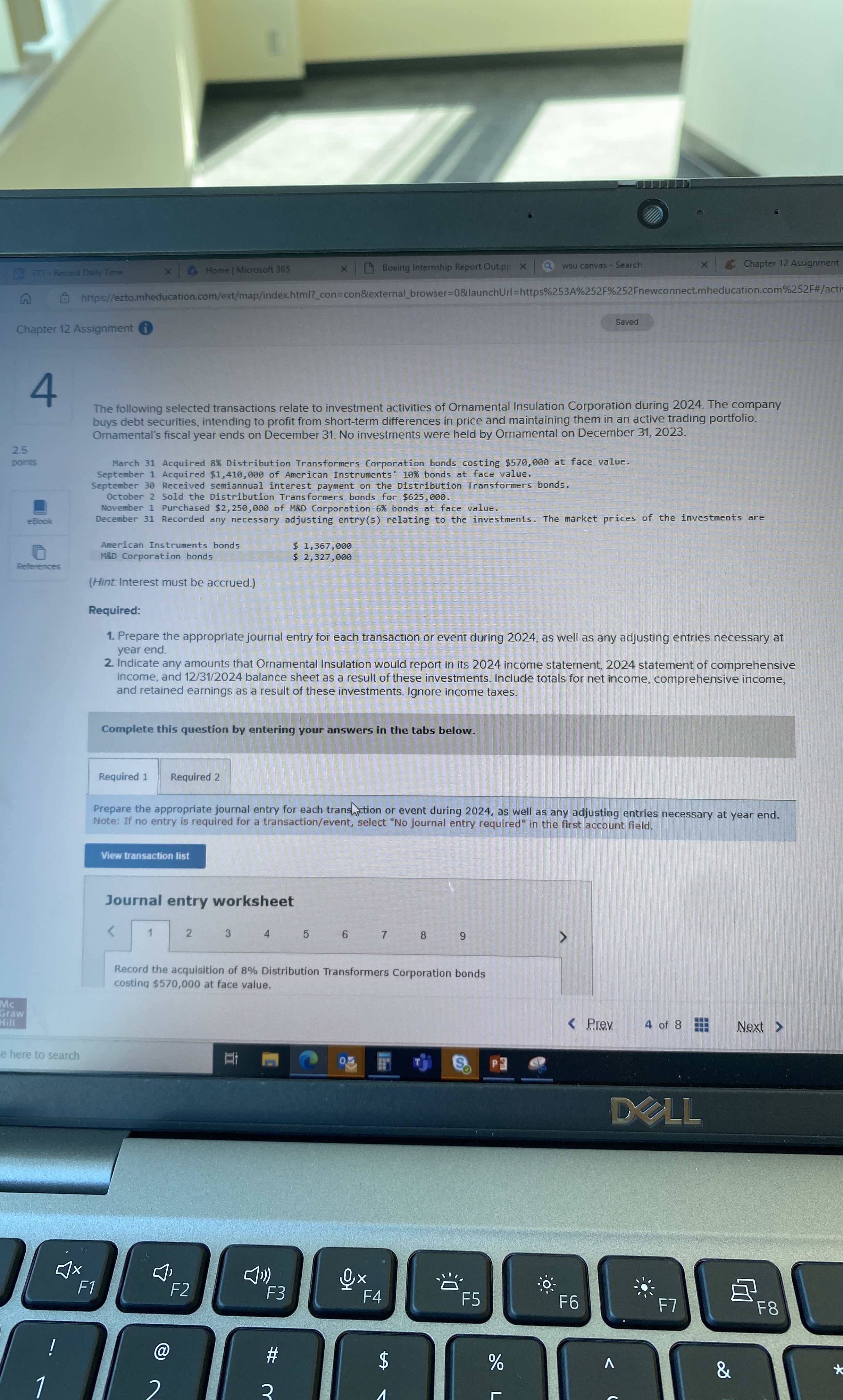  Chapter 12 Assignment Boeing Internship Report Out.pl wsu canvas - Search