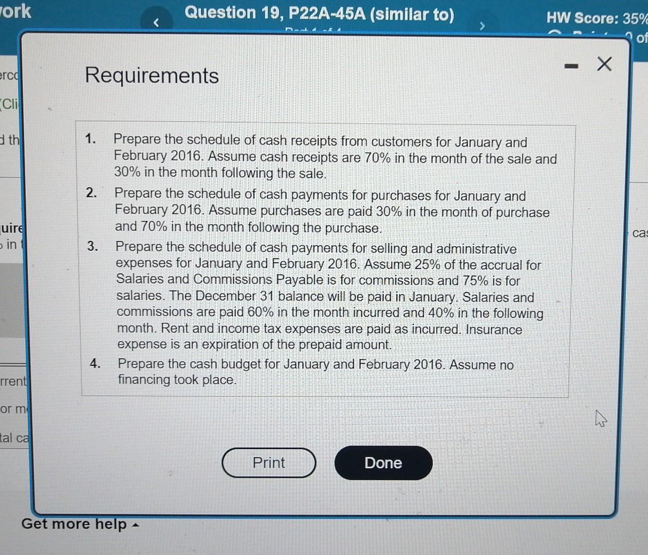 How do I solve the requirement 1? Requirements 1. Prepare the