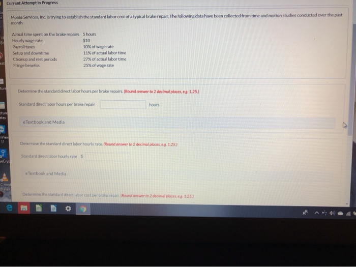  Current Attempt in Progress Monte Services, Inc. is trying to establish