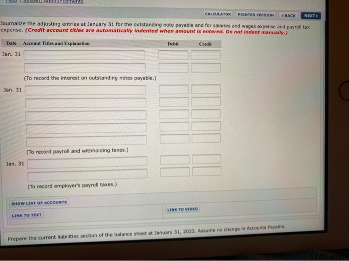 $43,400 Sales Taxes Payable Unearned Service Revenue 7.500 carosenice Revenue 19.900 During