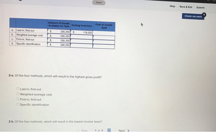 Gladstone Company tracks the number of units purchased and sold throughout each