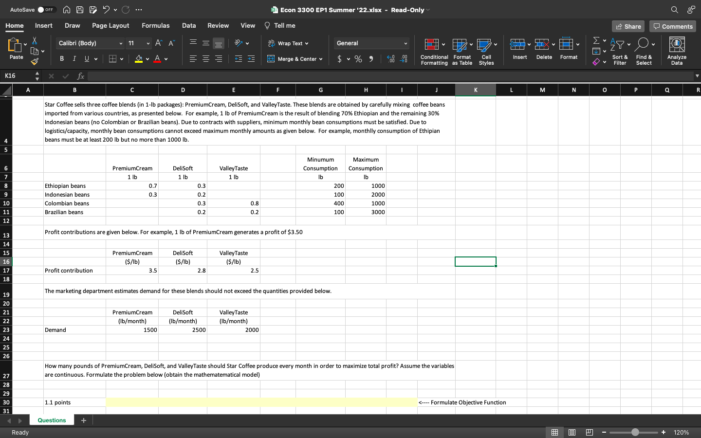 any help on solving this problem would be appreciated. 82. C Econ