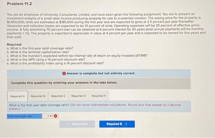  MY ANSWERS ARE WRONG PLEASE FIX, Answer all parts!! A, B,