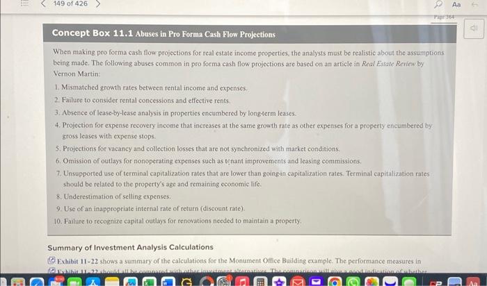 of rents. Operating expenses will be 35 percent of effective gross income.