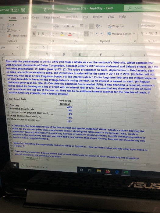  Search moSave om E Assignment 5(1) - Read-Only - Excel Home