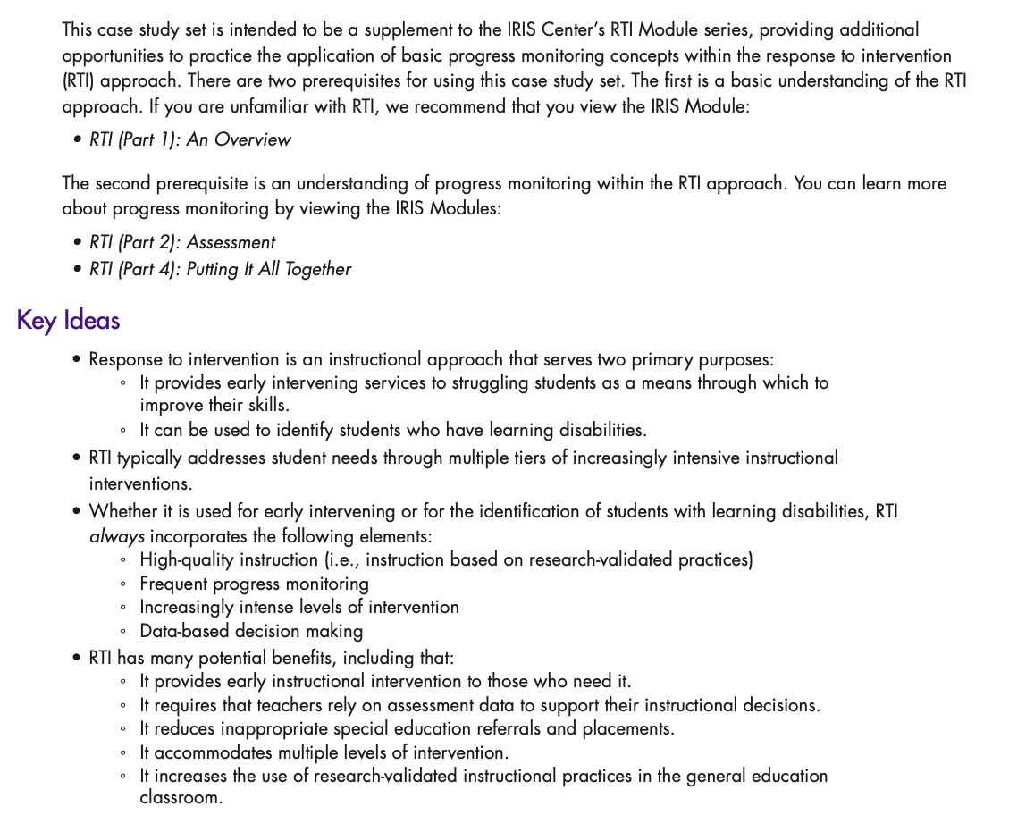 Using the dual-discrepancy approach, determine whether Kateri is responding adequately to Tier