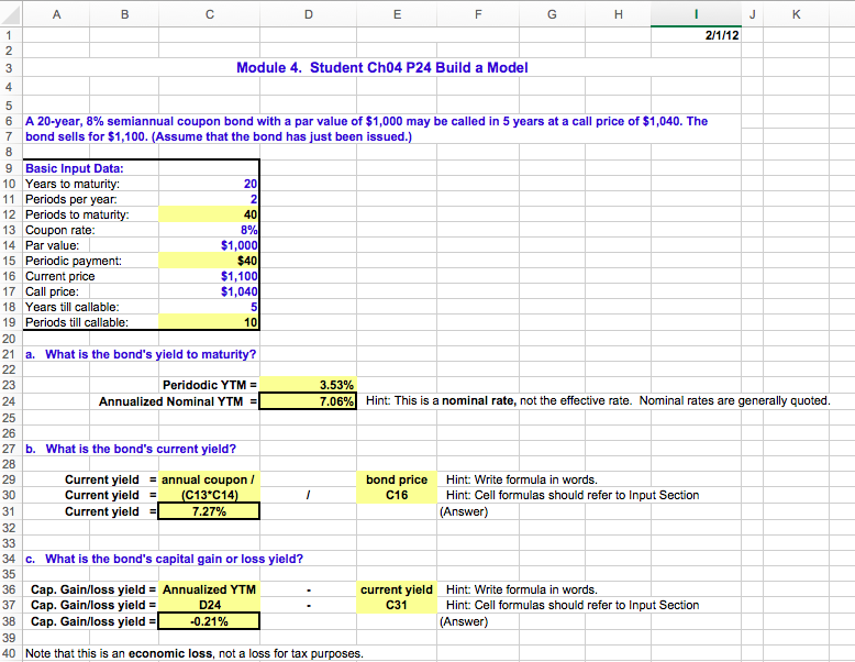  Module 4. Student Ch04 P24 Build a Model 6 A 20-year,