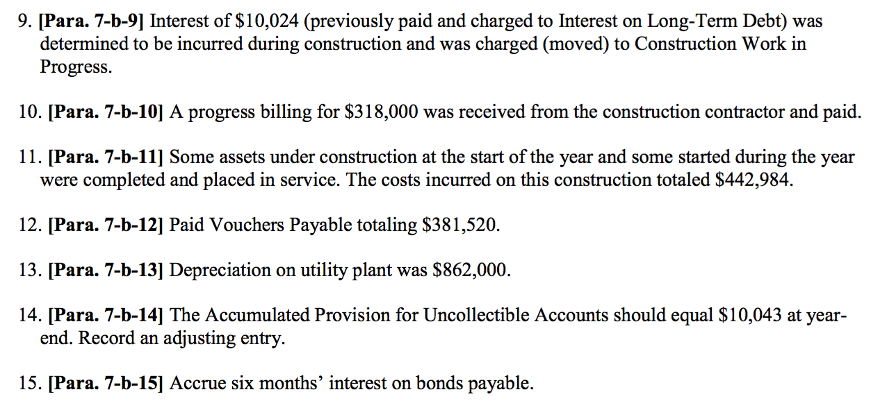 Bingham. The water utility was originally constructed and operated by a private
