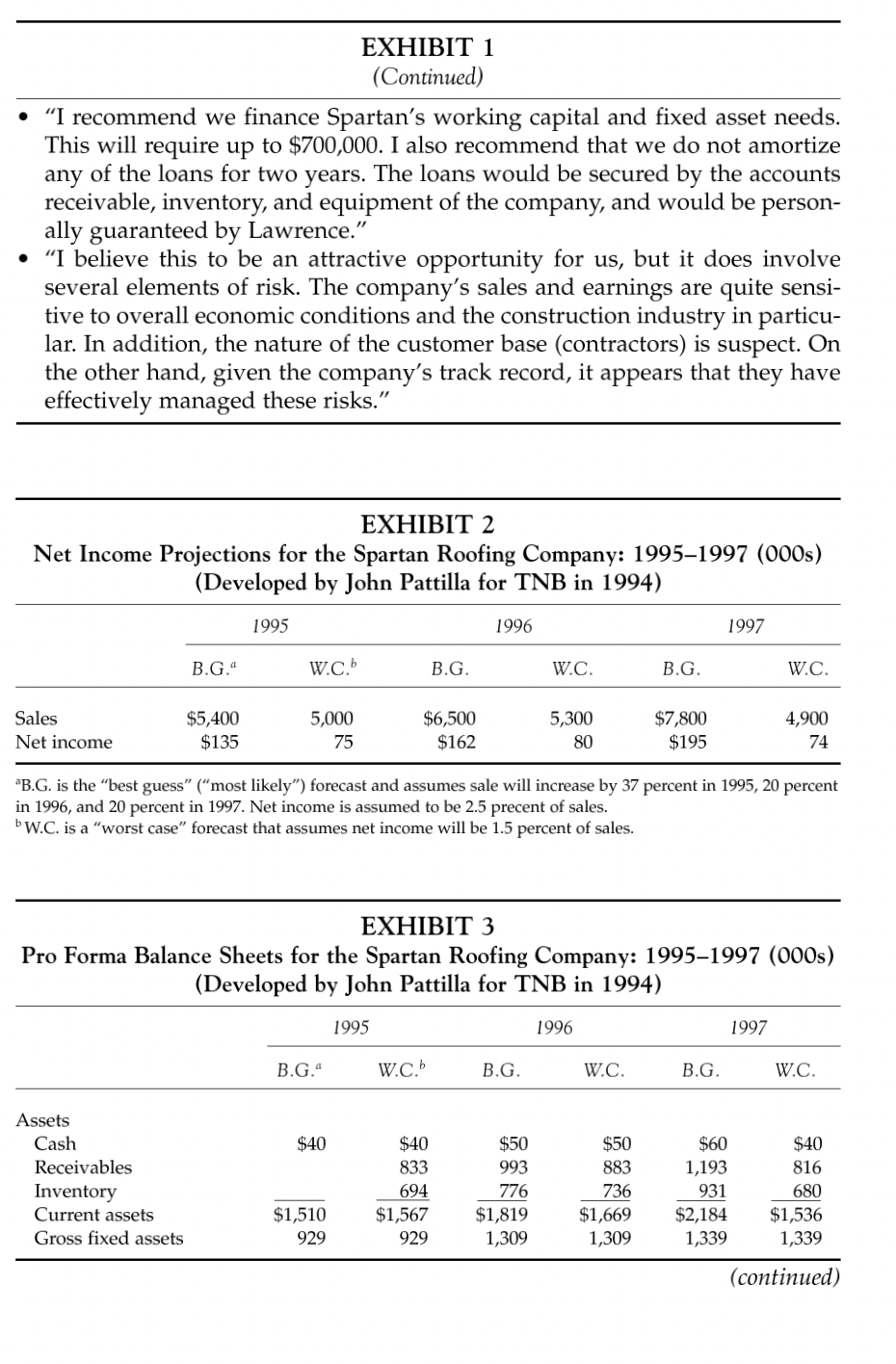 for 1997 listed in Exhibit 4. 2. Do you agree that TNB