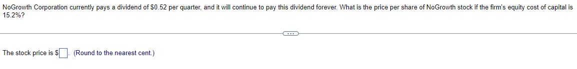 Chapter 7 - Q4: Please answer the Finance question in the image