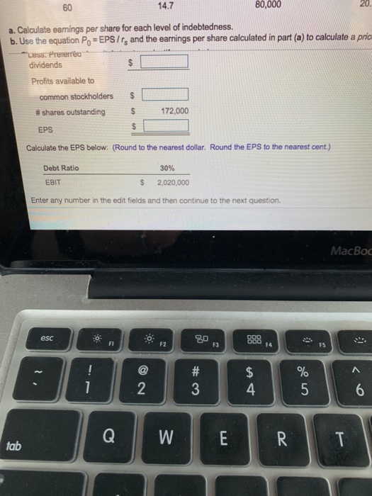 capital structure, the fem has assembled data on the cost of debl