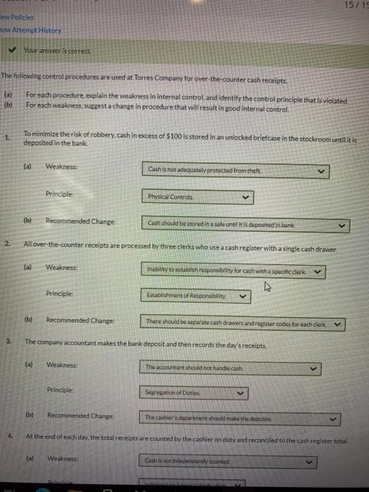 this was the one before which is already done. 15/16 ew Policies