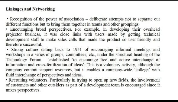 points that you will explain, justify, gives citations. thank you Innovation "Claim