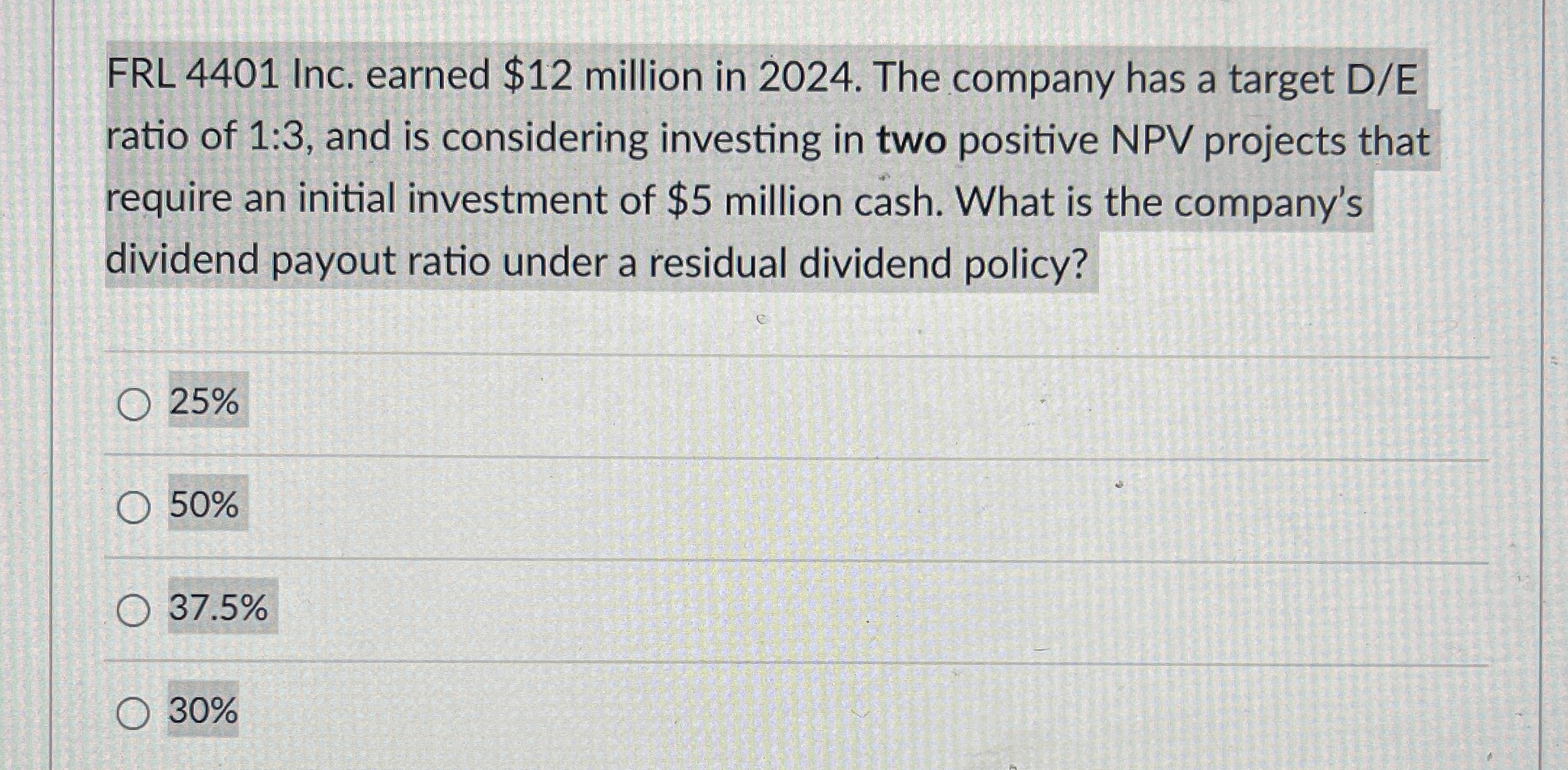  FRL 4401 Inc. earned $12 million in 2024. The company has