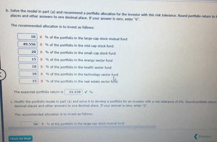 assume that one of these scenarios will accurately reflect the investing dimate
