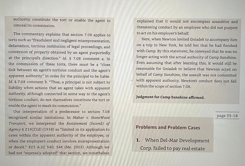 legal question which, when answered, gives a result in the particular case.