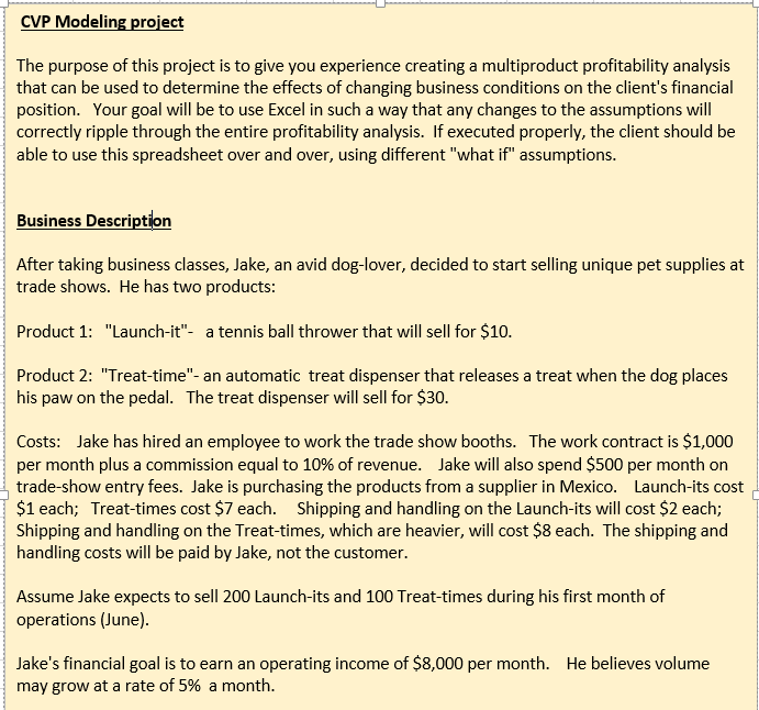 Please help me with this problem with explanation and formula .. CVP