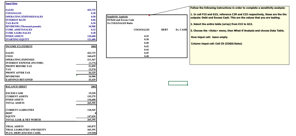 4: See Exhibit 5 for guidance. (Ignore the referenced cells) Exhibit 6: