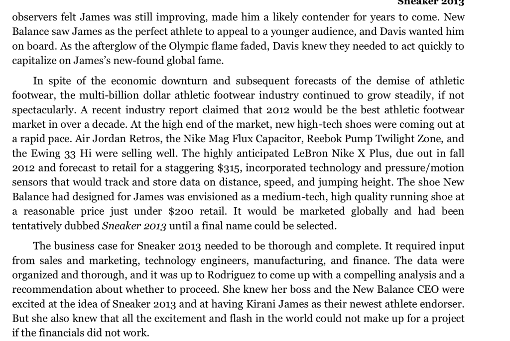 or why not? Produce a projected capital budgeting cash flow statement for