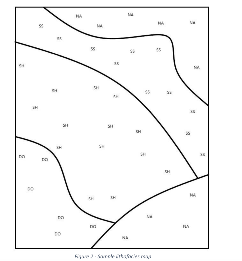wall outcrops into a larger geologic setting. In this case we can