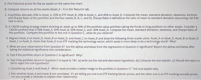 please use excel for all part for this problem! this is the
