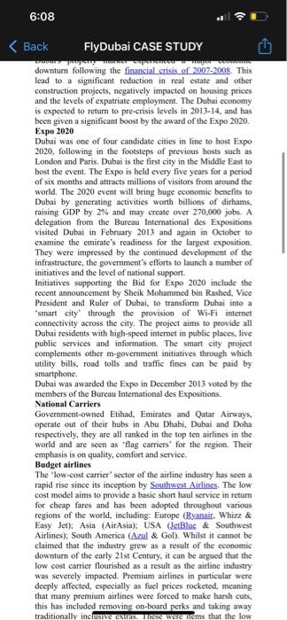 important competitive resources and capabilities? Question 8 Based on the theory seen