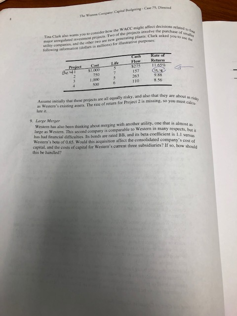 plus a third subsidiary which ts in unregulated energy projects. Western's only