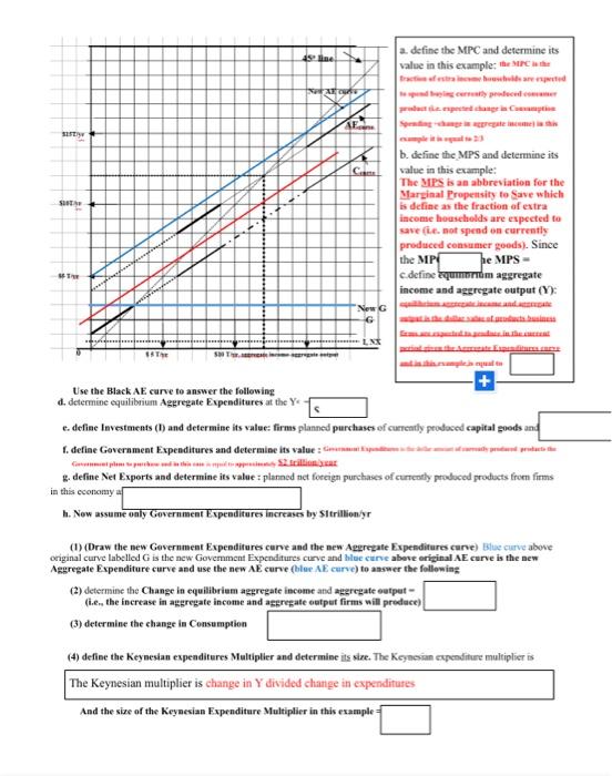  help! blank boxes are the questions I need a. define the