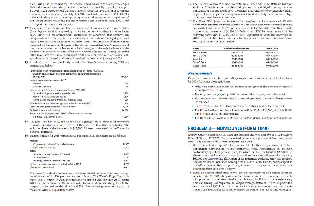 Jason is a self-employed insurance claims adjuster (business activity code 524290), and
