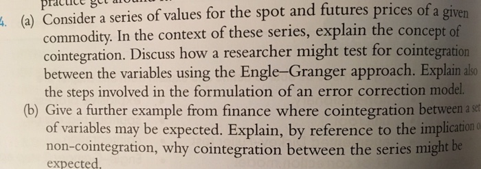  practice get aun t a given () Consider a series of