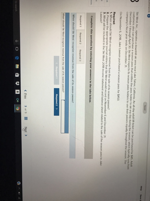  Help Save & Ski West, Inc., operates a downhill ski area